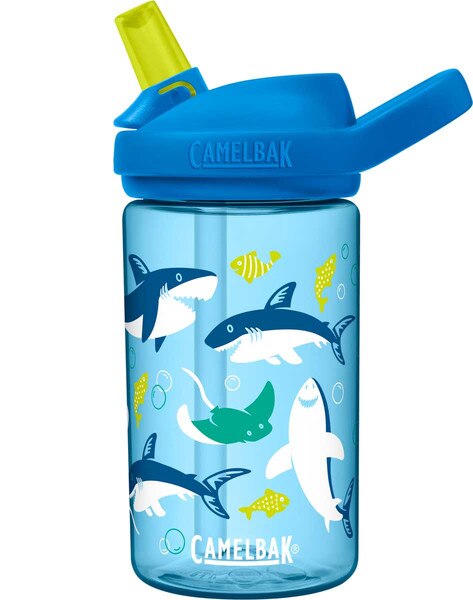 CamelBak Eddy+ 14oz Water Bottle Kids' in Sharks and Rays